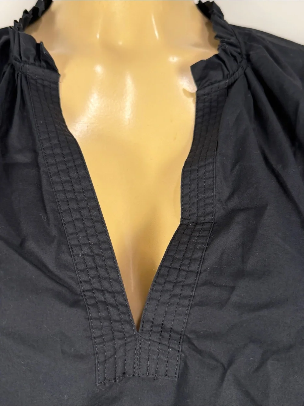 Ulla Johnson Evelyn Top Sz 16 Puff Sleeve Cotton Minimalist